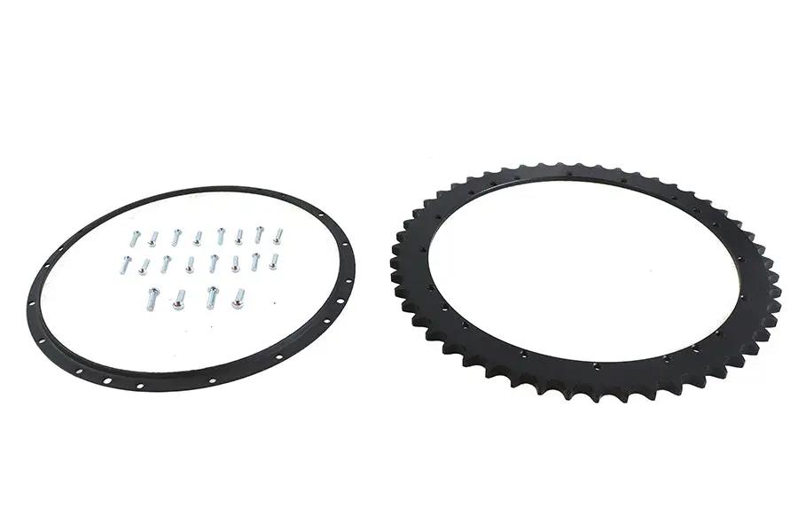 York Rear Sprocket Kit Parkerized for Harley Davidson FL Models by York