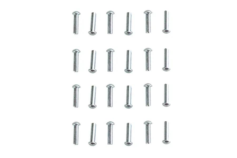 York Brake Drum Rivet Set for Harley Davidson WL Models – Part Number 06-0163 by York