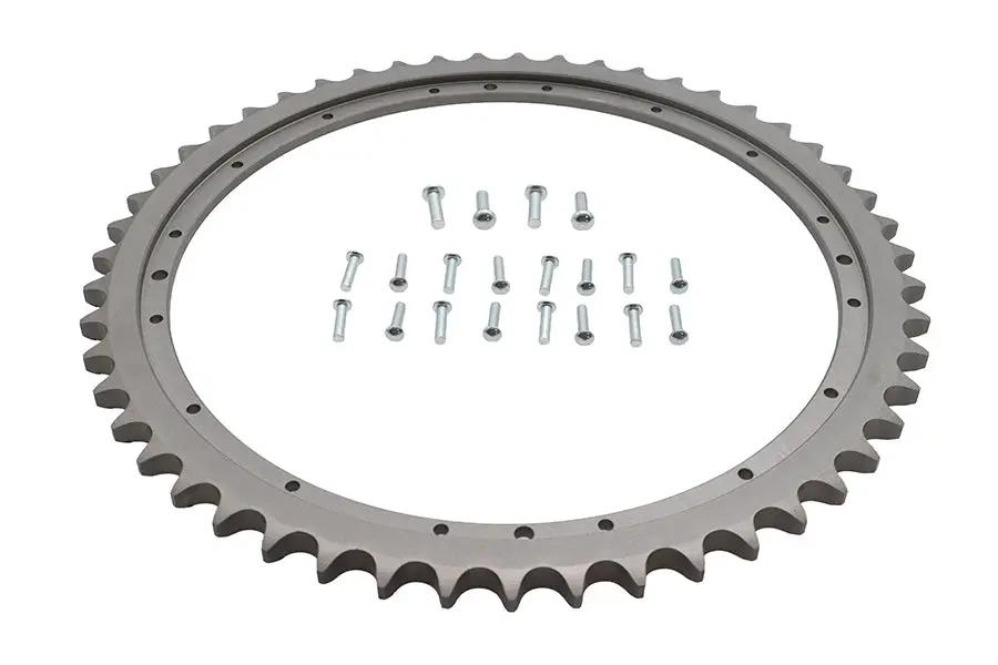 York Rear Sprocket Kit 51 Tooth for Harley Davidson FL (1941-1950) by York