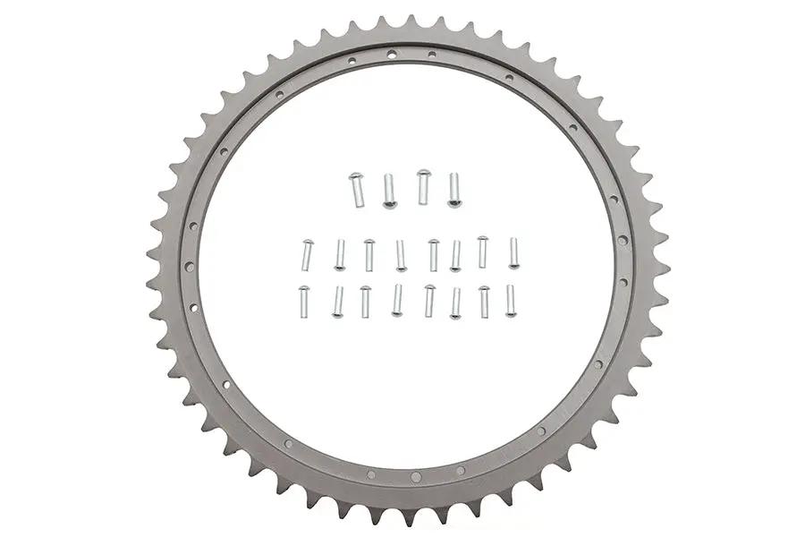 York Rear Sprocket Kit 51 Tooth for Harley Davidson FL (1941-1950) by York