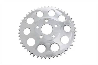 V-Twin Chrome 48-Tooth Rear Sprocket for Harley Davidson FXR 1982-1984 - Part #26-0120-48 by V-Twin