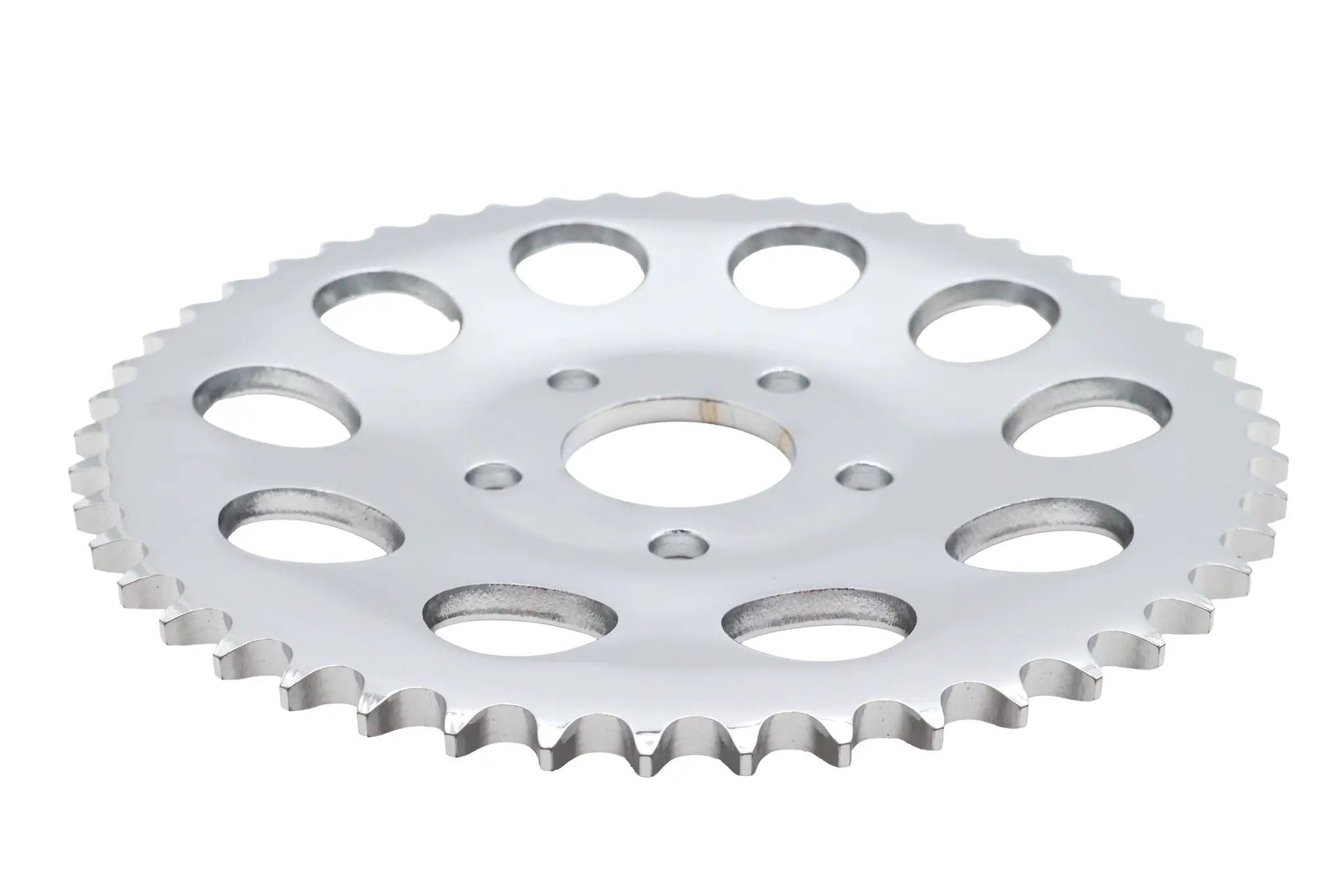 Ultima Dish Type Rear Sprocket Chrome 49 Tooth for Harley Davidson FXR by Ultima