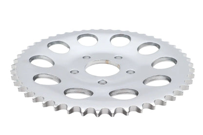 Ultima Dish Type Rear Sprocket Chrome 49 Tooth for Harley Davidson FXR by Ultima