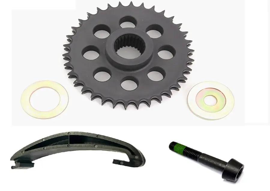 York Solo 32 Tooth Solid Compensator and Tensioner Shoe Kit for Harley Davidson FLT Models by York