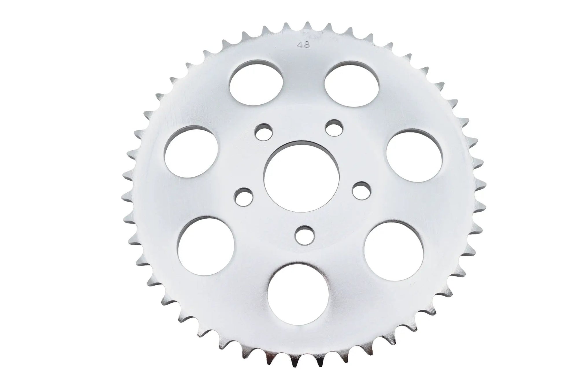 Ultima 94-144 Rear Sprocket Plain Metal 48 Tooth for Harley Davidson 4-Speed Models by Ultima
