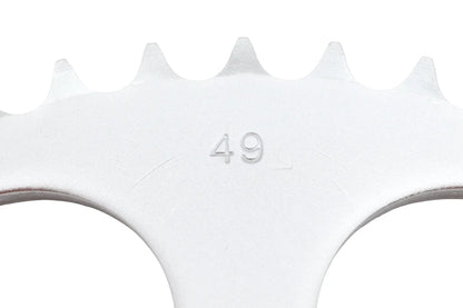 Ultima 94-141 Rear Sprocket Plain Metal 49 Tooth for Harley Davidson 4-Speed Models by Ultima
