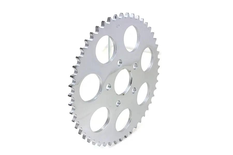 York Chrome 49 Tooth Rear Disc Sprocket for Harley Davidson FX Models - Part 17512 by York