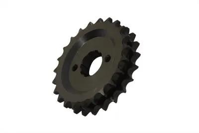 York 26-0012-23 Engine Sprocket Splined 23 Tooth for Harley Davidson FL Models by York
