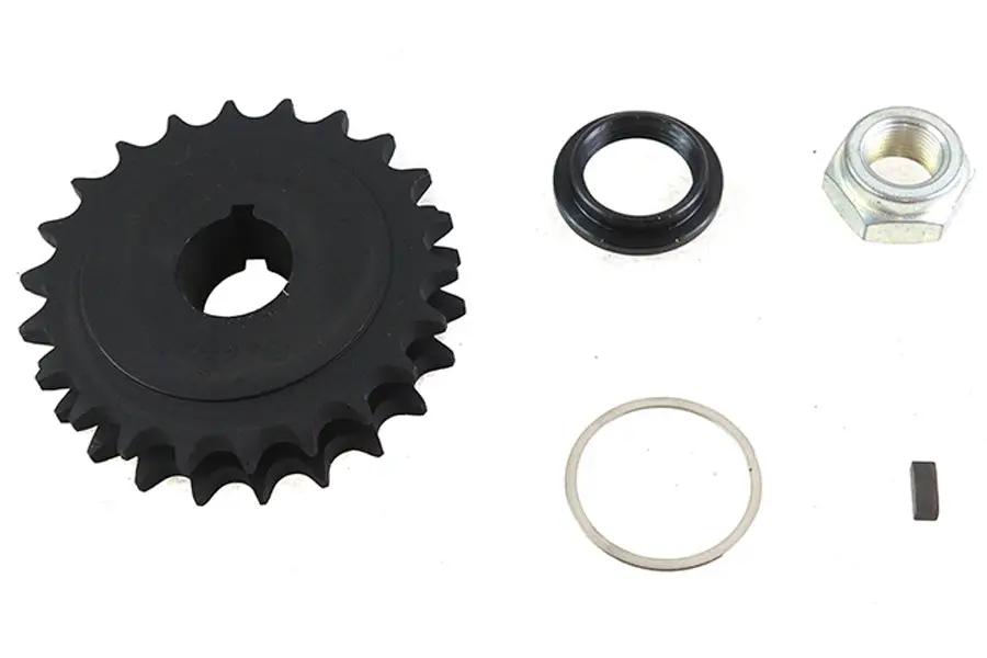 York Engine Sprocket Kit 22 Tooth Parkerized for Harley Davidson EL (1936-1945) by York