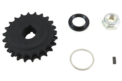 York Engine Sprocket Kit 22 Tooth Parkerized for Harley Davidson EL (1936-1945) by York