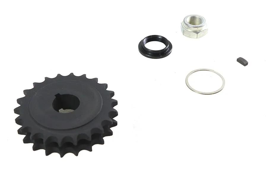 York Engine Sprocket Kit 22 Tooth Parkerized for Harley Davidson EL (1936-1945) by York