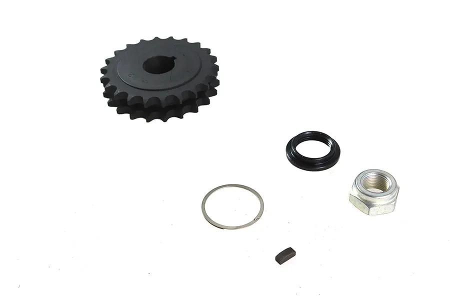 York Engine Sprocket Kit 22 Tooth Parkerized for Harley Davidson EL (1936-1945) by York
