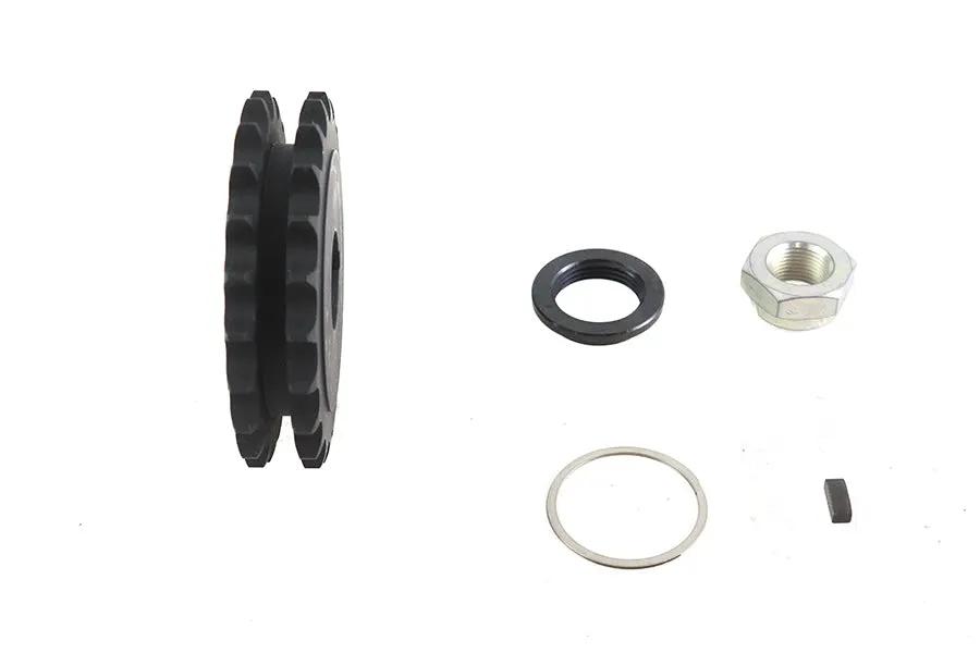 York Engine Sprocket Kit 22 Tooth Parkerized for Harley Davidson EL (1936-1945) by York