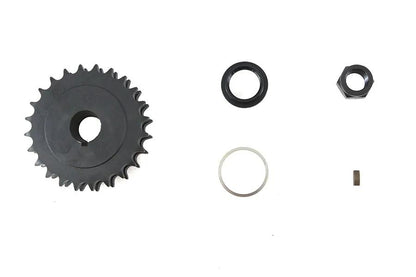 York Engine Sprocket Kit 24 Tooth Parkerized for Harley Davidson EL Models by York