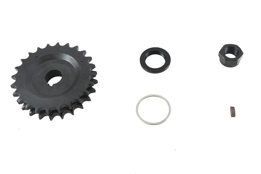 York Engine Sprocket Kit 24 Tooth Parkerized for Harley Davidson EL Models by York
