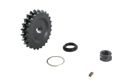York Engine Sprocket Kit 24 Tooth Parkerized for Harley Davidson EL Models by York