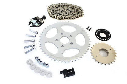 York Softail Rear Chain Drive Kit with 530 x 120 Link Chain and Master Link - Fits Harley Davidson FLST (2008-2017) by York