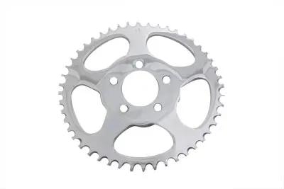 York Rear Sprocket Chrome 48 Tooth – 2.25 Inch Inner Diameter for Motorcycle Drive Systems by York