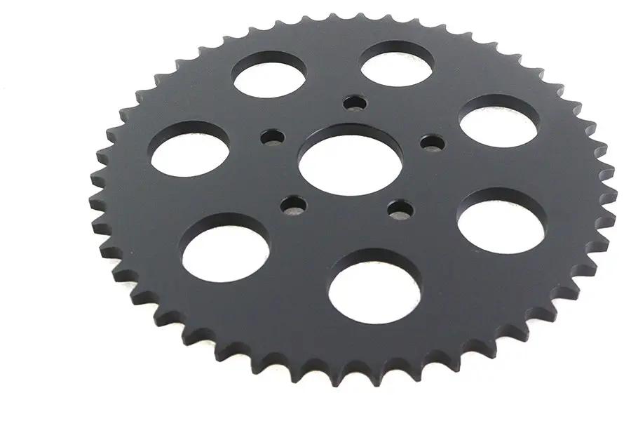V-Twin Rear Sprocket 48 Tooth Black for Harley Davidson XL Models (Part #19366B) by V-Twin