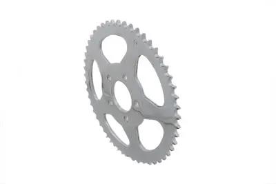 York 51 Tooth Rear Sprocket Chrome - High-Performance Motorcycle Drive Component by York