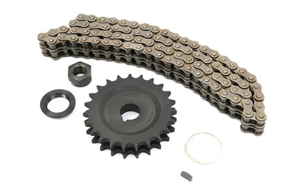 York 23 Tooth Sprocket and 82 Link Chain Kit for Harley Davidson EL and FL Models by York