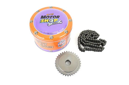 York 45 inch WL Sprocket and Chain Kit 33 Tooth for Harley Davidson WL by York