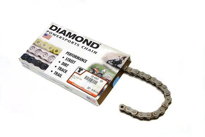 Diamond Chain .530 120 Link Chain Nickel Plated by Diamond Chain
