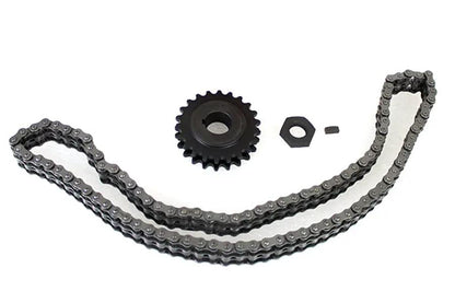 York 45 inch G Sprocket and Chain Kit 22 Tooth for Harley Davidson G Models by York
