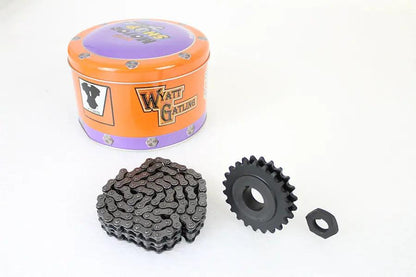 York 45 inch G Sprocket and Chain Kit 22 Tooth for Harley Davidson G Models by York