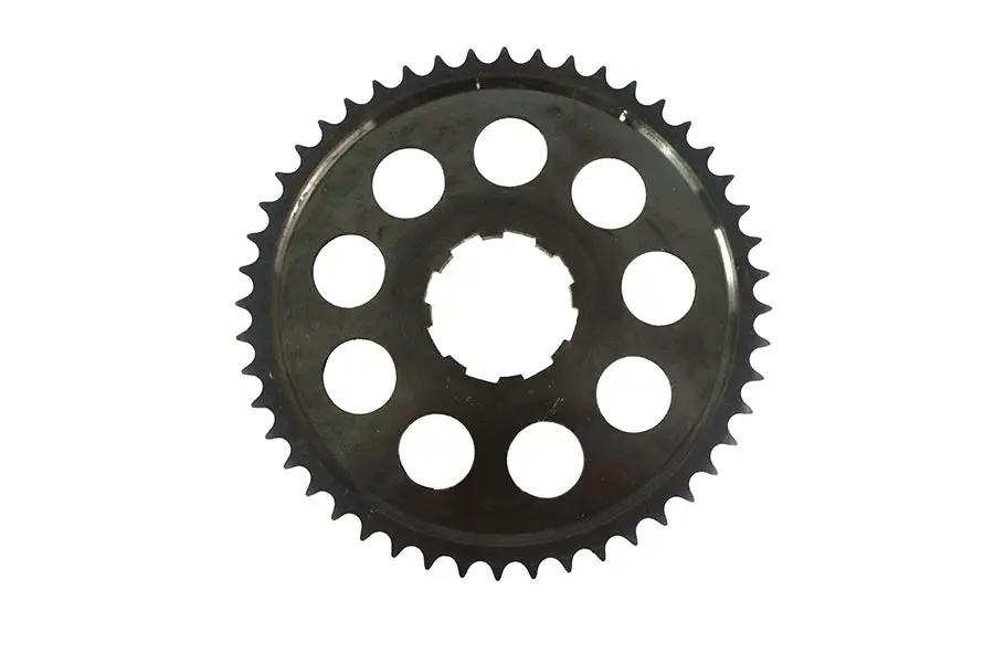 York JD Flat Type Rear Sprocket for Harley Davidson J Models, 8-Tooth Spline, 530 Chain Compatibility by York