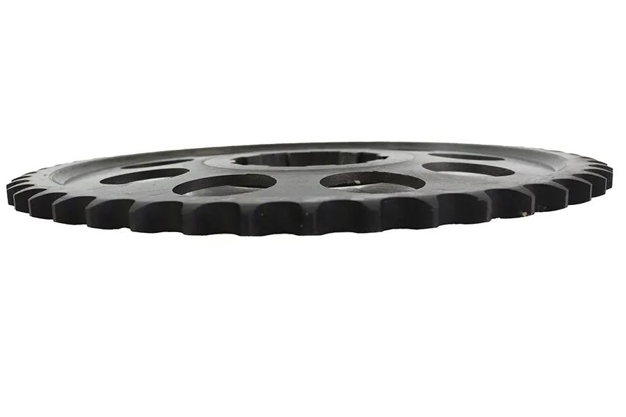 York JD Flat Type Rear Sprocket for Harley Davidson J Models, 8-Tooth Spline, 530 Chain Compatibility by York