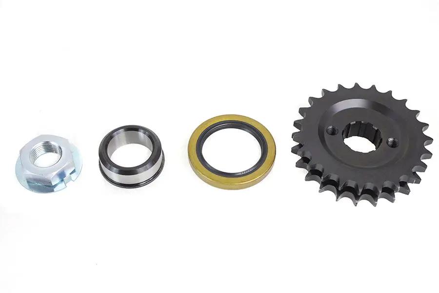 V-Twin Solid Engine Sprocket Kit 23 Tooth for Harley Davidson FL Models by V-Twin