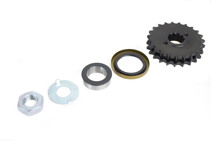 V-Twin Solid Engine Sprocket Kit 23 Tooth for Harley Davidson FL Models by V-Twin