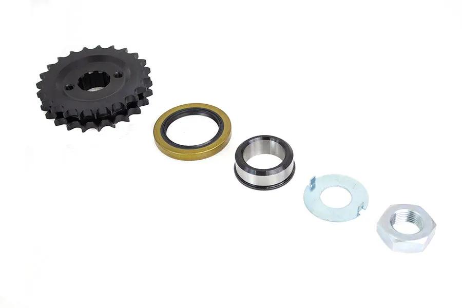 V-Twin Solid Engine Sprocket Kit 23 Tooth for Harley Davidson FL Models by V-Twin
