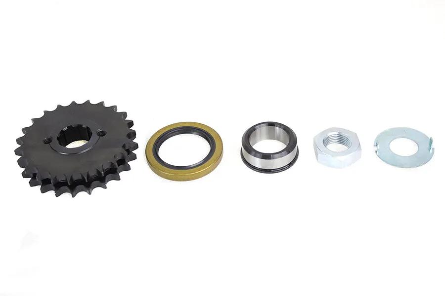 V-Twin Solid Engine Sprocket Kit 23 Tooth for Harley Davidson FL Models by V-Twin