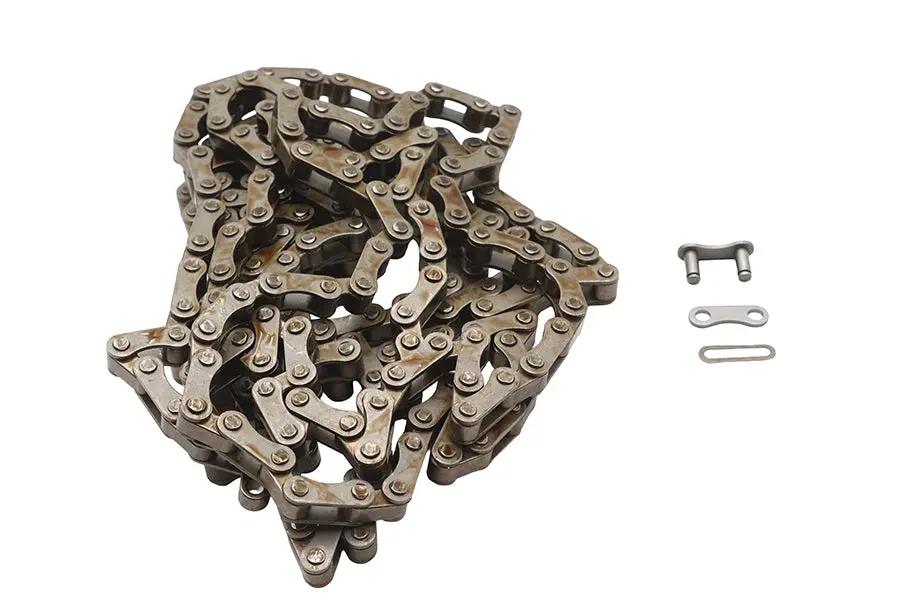 V-Twin 10 Foot Block Chain with Master Links - Durable Chain for Heavy-Duty Applications by V-Twin