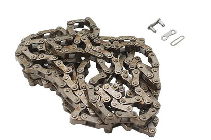 V-Twin 10 Foot Block Chain with Master Links - Durable Chain for Heavy-Duty Applications by V-Twin