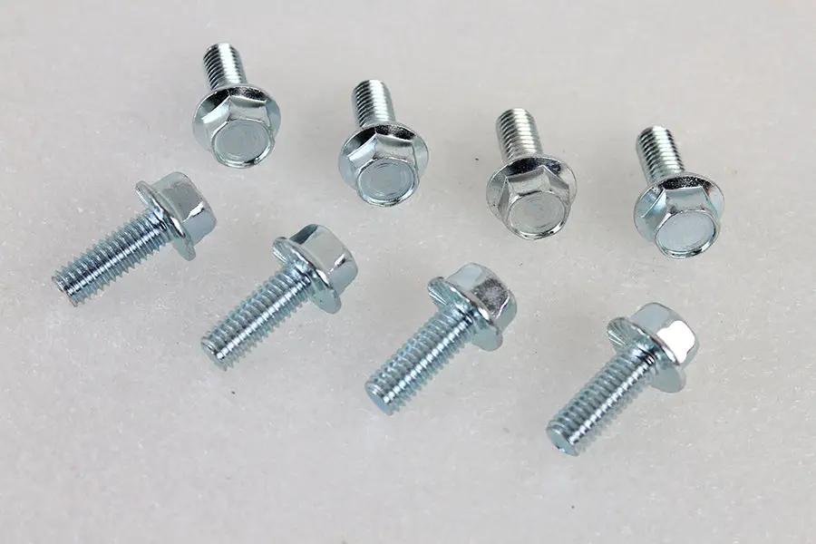 York Bolt Sprocket Set for Harley Davidson FLT Models - 8 Pieces by York