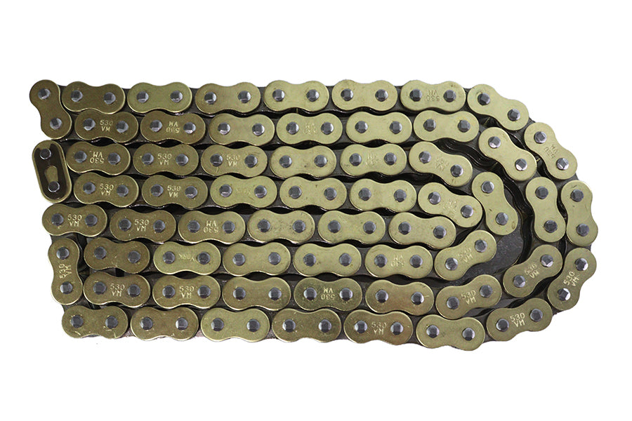 York 120 x 530 O-Ring Gold Plated Chain with Master Link by York