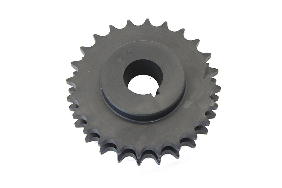 York 24-Tooth Motor Sprocket for Tapered Shafts - Parkerized Finish by York