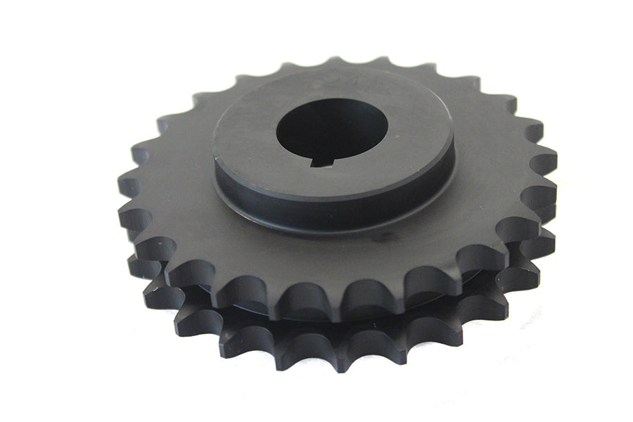York 24-Tooth Motor Sprocket for Tapered Shafts - Parkerized Finish by York