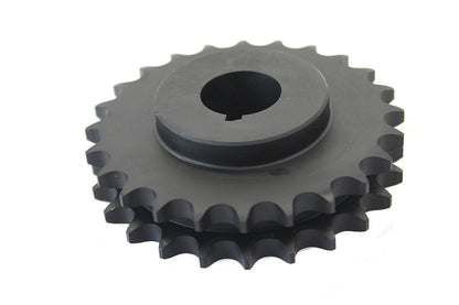 York 24-Tooth Motor Sprocket for Tapered Shafts - Parkerized Finish by York