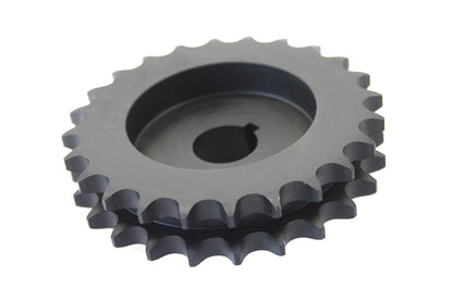 York 24-Tooth Motor Sprocket for Tapered Shafts - Parkerized Finish by York