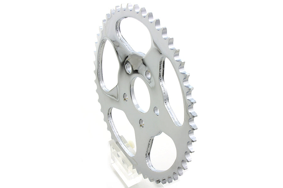 York Rear Sprocket Chrome 48 Tooth for Softail and XL Motorcycles by York