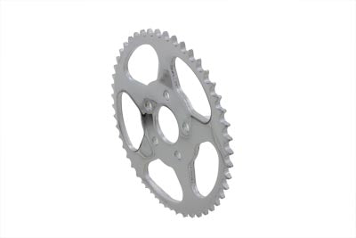 York Chrome Rear Sprocket with 51 Teeth – 1.976 Inch Inner Diameter for Harley Davidson FXD by York