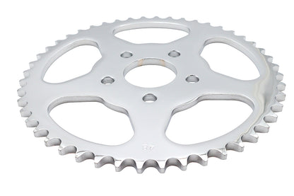 York Rear Sprocket Flat Chrome 48 Tooth for Harley Davidson XL Models - Part 16456 by York