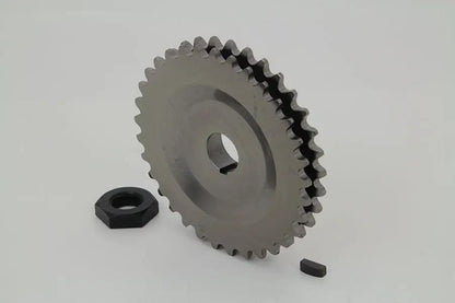 York 33 Tooth Engine Sprocket with Nut and Key for Harley Davidson WL Models by York