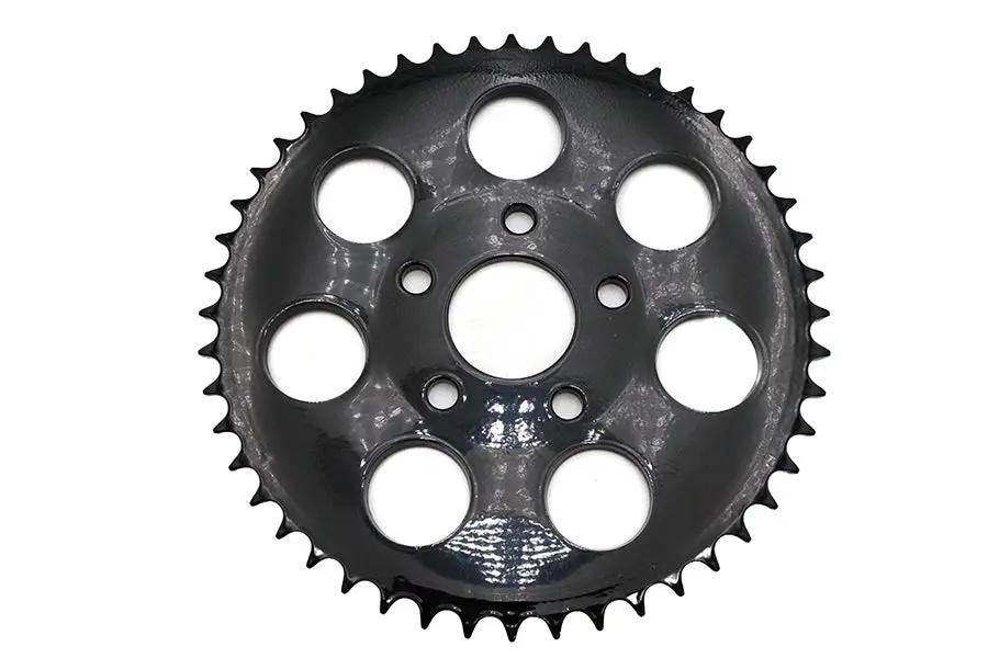 V-Twin Gloss Black 48 Tooth Rear Disc Sprocket for Harley Davidson Models - Part 19093EB by V-Twin