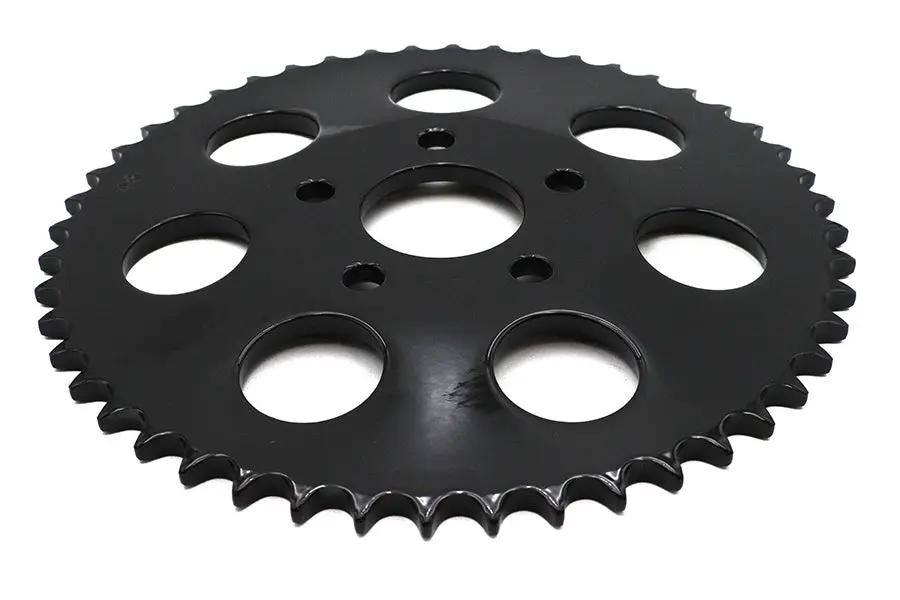 V-Twin Gloss Black 48 Tooth Rear Disc Sprocket for Harley Davidson Models - Part 19093EB by V-Twin