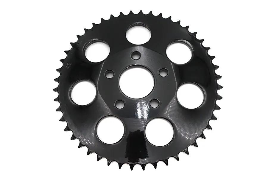 V-Twin Gloss Black 48 Tooth Rear Disc Sprocket for Harley Davidson Models - Part 19093EB by V-Twin